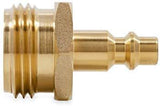 Camco Heavy Duty Brass Blow Out Plug - Helps Clear the Water Lines in Your RV During Winterization and Dewinterization (36153)