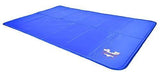 Comfortable Extra Large Cooling Mat for Dogs/Cats, Self Cooling Gel Mat, Pressure Activated, Travel Indoor & Outdoor Pet Mat, Non-Toxic Dog Mat, Floor Bed Car Sofa Etc, Blue (35.5" x 19.5" L) by Rau De Pet