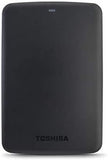 Toshiba HDTB420XK3AA Canvio Basics 2TB Portable External Hard Drive USB 3.0, Black