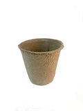 Peat Pots - Set 10 Pcs - Eco Friendly Biodegradable - Deep Round Peat Pots - Lightweight and Practical - Effortless Maintenance for Seeding and Planting