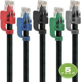 Mediabridge Ethernet Cable (10 Feet) - Supports Cat6 / Cat5e / Cat5 Standards, 550MHz, 10Gbps - RJ45 Computer Networking Cord (Part# 31-699-10B)