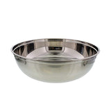 Cheftor 10qt 16" Large Stainless Steel Mixing Bowl for mixing batter, kneading dough, marinades, salads and more!