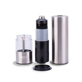 MERCIER Automatic Electric Salt or Pepper Grinder Mill, Battery Powered with LED Light At Bottom