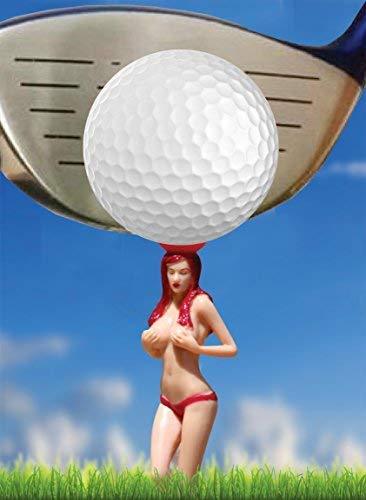 O'Rinn Golf Perky Tees Pin-up Girl Golf Tee, Pack of 6