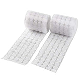 Sticky Back Coins Clear Dots Hook and Loop Self Adhesive Dot Tapes 3/4
