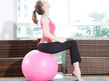 AINAAN Premium Extra Thick Yoga Ball， Anti-Burst-Slip Resistant55cm Size Fitness, 2019, Blue