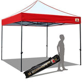 "ABCCANOPY Pop up Canopy Tent Commercial Instant Shelter with Wheeled Carry Bag, 10x10 FT Navy Blue "