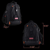 Fiblink Fishing Tackle Backpack Large Waterproof Tackle Bag Storage Outdoor Shoulder Backpack Cross Body Sling Bag