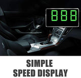 Digital Universal GPS HUD Speedometer Display GPS Head Up Dispaly Speedometer Car Truck Odometer with Over Speed Warning/Car Clock / 5.4in Large Screen KingNeed C90