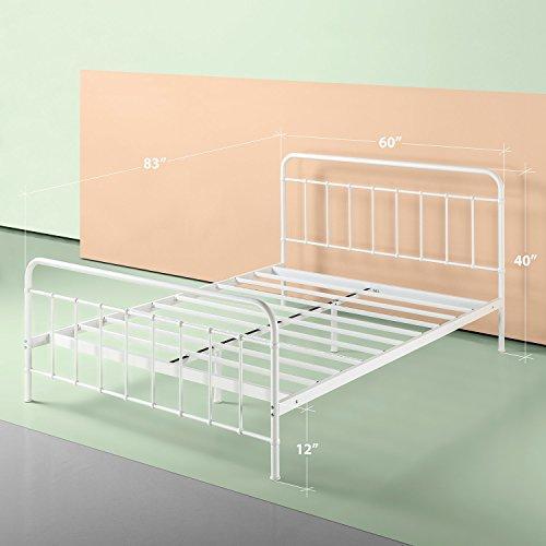Zinus Florence Metal Platform Bed Frame / Mattress Foundation / No Box Spring Needed, Twin