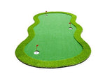 77tech Golf Putting Green System Professional Practice Large Indoor/Outdoor Challenging Putter Made of Waterproof Rubber Base Golf Training Mat Aid Equipment