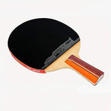 SSHHI 2 Stars Table Tennis Racket,with Table Tennis and Storage Bag Table Tennis Racket Set,Family and Outdoor Leisure Solid/As Shown/B