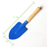 3pcs Mini Metal Rake Shovel Trowel Set Garden Tools Set Kids Beach Sandbox Toy