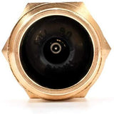Camco Heavy Duty Brass Blow Out Plug - Helps Clear the Water Lines in Your RV During Winterization and Dewinterization (36153)