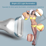EUNON Electric Razor for Women - Painless Lady Shaver Womens Razor Bikini Trimmer Body Hair Remover for Legs and Underarms Wet and Dry Rechargeable Cordless with LED Light