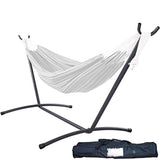 Lazy Daze Hammocks 9 feet Space Saving Steel Hammock Stand Portable Hammock Stand with Carrying Bag Only, Capacity 450 Pounds