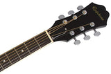 Epiphone EAFTEBCH3 FT-100 Jumbo Acoustic Guitar, Ebony