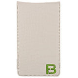 Fuzzy Bunkers Quality Leather Golf Scorecard Holder - Yardage Book Cover Plus Free Golf Pencil and Downloadable PDF Stat Tracker Sheet