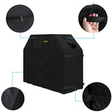Felicite Home 72 Inches Burner Gas Grill Cover Heavy Duty Fits Most Brands of Grill-600D Waterproof BBQ Grill Cover + Storage Bag (UV & Dust & Water Resistant, Weather Resistant, Rip Resistant-Black