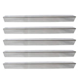 Onlyfire Gas Grill Replacement Stainless Steel Flavorizer Bars/Heat Plate/Heat Shield for Weber Genesis 300 Series Grill (Side-Mounted Panel), Set of 5, 24 1/2'' x 2 2/5'' x 2 2/5''