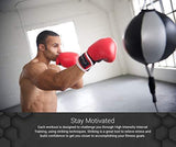Nexersys Cross Body Trainer Interactive Double End Bag for Boxing, MMA, Fitness, Cardio, Core Strength - The Ultimate Boxing Experience, App Includes 10k HIIT Workouts and Teaches Proper Technique
