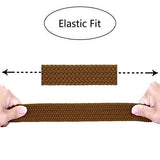 Belt for Men,Woven Stretch Braided Belt 2 Unit Gift-boxed Golf Casual Belts,Width 1 3/8"