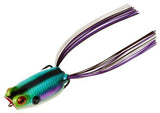 MILTECH Pad Crasher Topwater Bass Fishing Hollow Body Frog Lure with Weedless Hooks