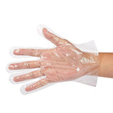 Disposable Food Prep Gloves - 500 Piece Plastic Food Safe Disposable Gloves, Food Handling, Transparent, One Size Fits Most