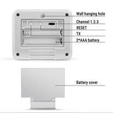 ThermoPro TPR65 Fitting Rainproof Transmitter TP60S/TP65 Thermometer Humidity Monitor, Battery Included,(Accessory Only, Can NOT Be Used Alone)