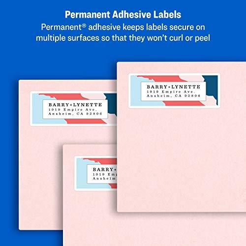 Avery 5160 Easy Peel Address Labels, White, 1 x 2-5/8 Inch, 3,000 Count (Pack of 1) Pack of 3
