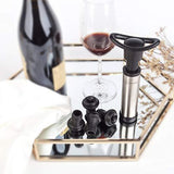 Great Value Wine Vacuum-Preserver-Saver-Pump with 4 Stoppers by ALDI kitchen for Fresh Tasting Wine Everytime
