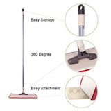 Microfiber Mop for Floor Cleaning-Wet/Dry Professional Flat Mops for Hardwood Floor, Laminate and Tile Floor, with Reusable Mop Pad