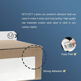 BETCKEY - 10 Rolls Compatible Brother DK-1201 Standard Address Labels 1-1/7" x 3-1/2"(29mm x 90mm),[4000 Labels With Refillable Cartridge Frame]