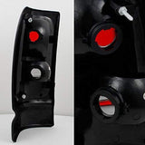 For 1994-2002 Dodge Ram Headlights w/ Corner Lights Pair Set Replacement + Red Clear Tail Lights Combo Sets