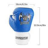 Echoss Kid Boxing Gloves 4 Oz Children Cartoon Sparring Boxing Toddler Training  Gloves PU Leather for Age 3 to 12 Years