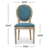 Christopher Knight Home Phinnaeus Beige Fabric Dining Chair (Set Of 2)