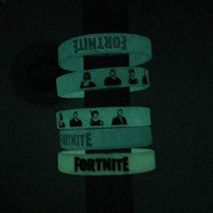 20 Pack FORTNITE Bracelets,Birthday Party Supplies Favors for Great FORTNITE Fans,GLOW IN THE DARK