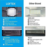 RGB COB LED Flood Lights LOFTEK, Outdoor Color Changing Floodlight with Remote Control, IP65 Waterproof 16 Colors 4 Modes Dimmable Wall Washer Light, Stage Lighting (50)