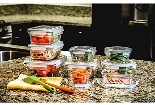 Glasslock 11292 18-Piece Assorted Oven Safe Container Set