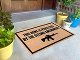 Freedom & Company - Second Amendment Doormat 100% All Natural Fibers Coir -Eco-friendly