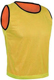 Athllete Reversible Mesh Pack of 6 Basketball Jerseys Lacrosse Top Tank Adult Teen Youth Kids Team Sports Scrimmage Vest