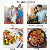 Premium Olive Oil Sprayer Mister for Kitchen Cooking Spritzer, Atomizer with Pump and Filter,Clog Free Non aerosol Vinegar BBQ Evo Oil Sprayer Bottle -Stainless Steel Glass (Oil Sprayer With Brush)