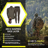 HECS Hunting - Energy Concealing Base Layer - Includes Thermal Shirt, Pants and Headcover