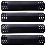 Votenli P9737A (4-Pack) Porcelain Steel Heat Plate, Heat Shield, Heat Tent, Burner Cover, Vaporizor Bar Replacement for Select Grill Master 720-0697, 720-0737 and Uberhaus(14 9/16 x 3 3/8)