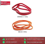 Pull Up Assist Bands Set by Functional Fitness. Heavy Duty Resistance and Assistance Training Band