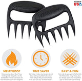 The Original Bear Paws Shredder Claws - Easily Lift, Handle, Shred, and Cut Meats - Essential for BBQ Pros - Ultra-Sharp