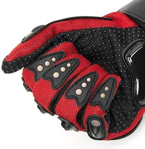 MUYDZ Upgraded Full Finger Knuckle Motorcycle Motorbike Powersports Racing Safety Gloves Outdoor Gloves for Men and Women