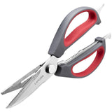 LANGRIA Ultra Sharp Heavy Duty Kitchen Shears Multipurpose Stainless Steel Scissors Dishwasher Safe with Anti-Rust Sharp Blades and Soft Grip Handles