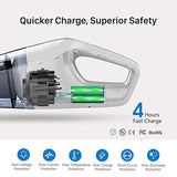 Handheld Vacuum Cordless, Holife 6KPA Hand Vacuum Cleaner Rechargeable Hand Vac, 14.8V Lithium with Quick Charge, Lightweight Wet Dry Vacuum for Home Pet Hair Car Cleaning (Upgraded Version)