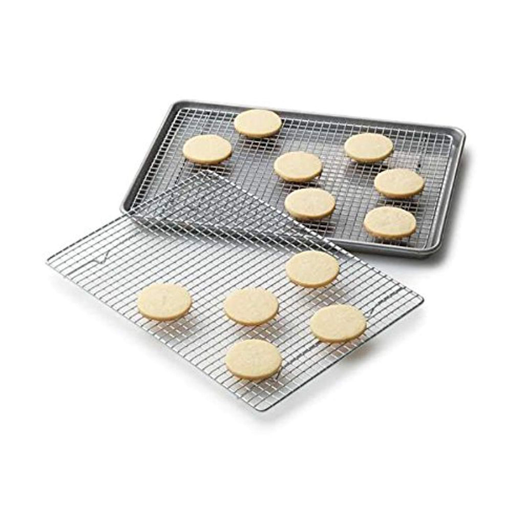 Libertyware Professional Cross Wire Cooling Rack Half Sheet Pan Grate ...